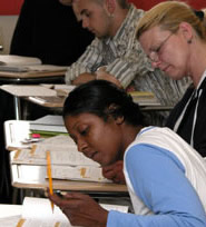 Student Studying