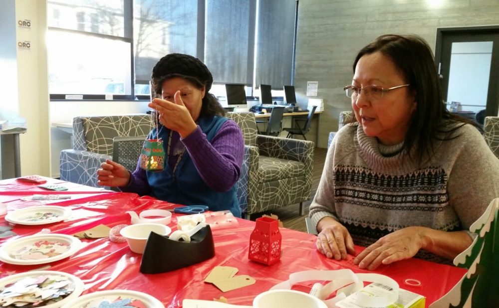 Making holiday lanterns