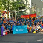 PCC community at a Portland pride event