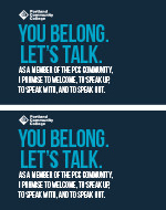 Thumbnail of 'you belong, let's talk' handbill