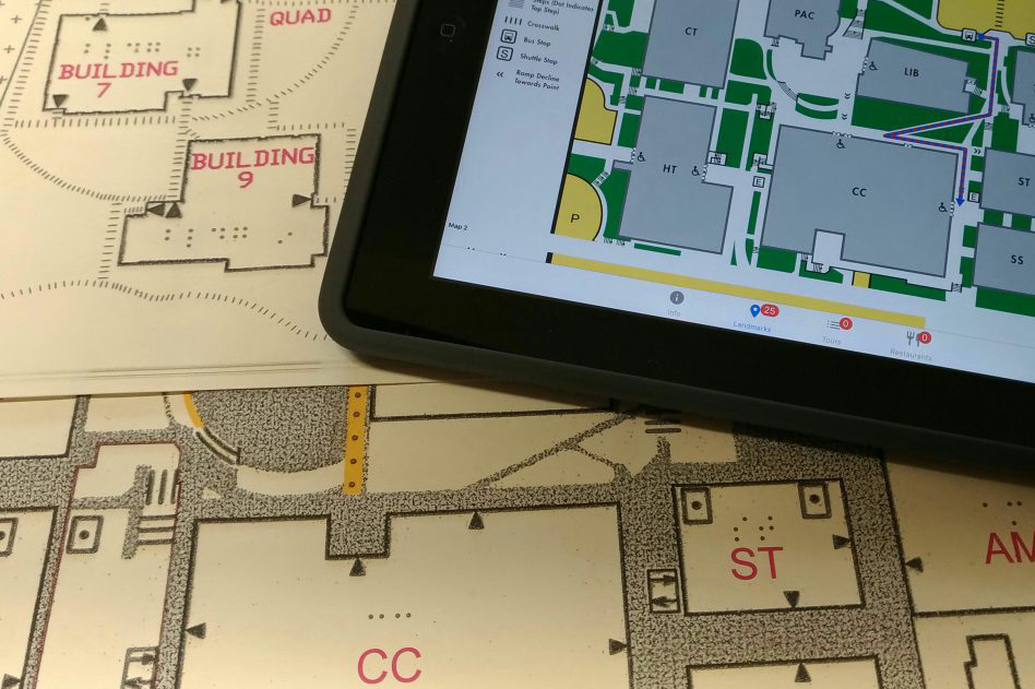 Accessible maps make life easier