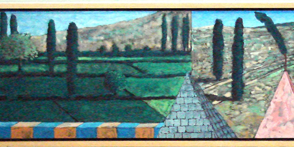 Four Landscapes, Two Pyramids