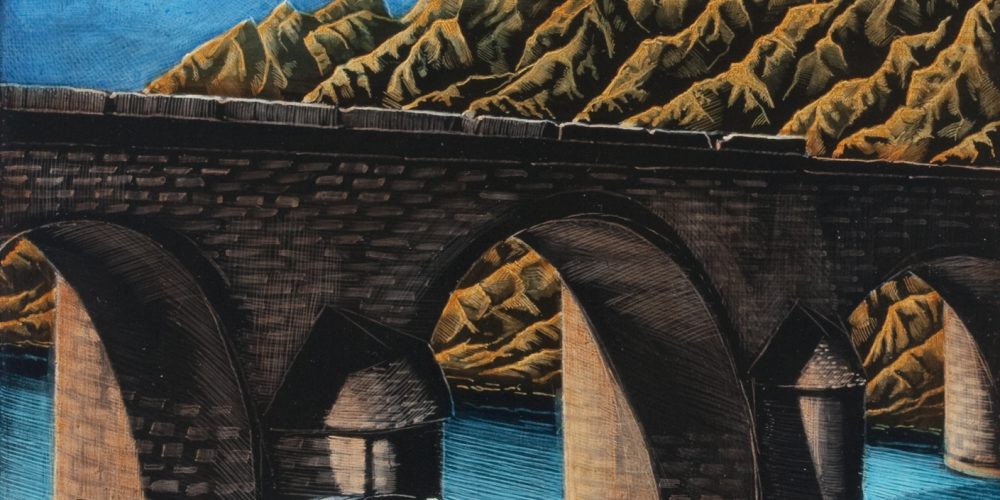 Untitled ( Sleeping Head with Bridge)