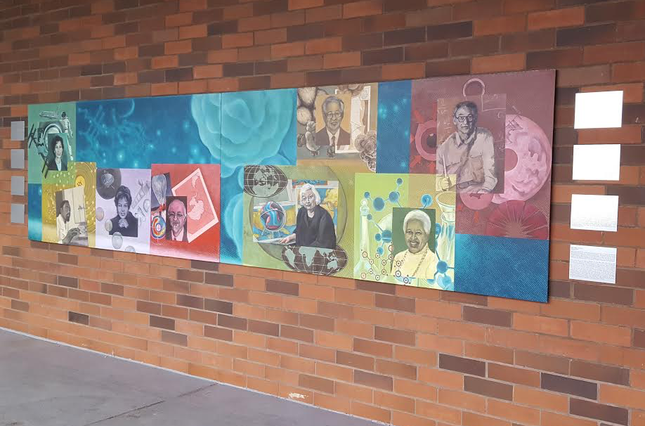 Faces of Science Mural