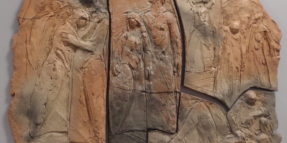 9/11/01 - Remembrance Series, (relief sculpture)