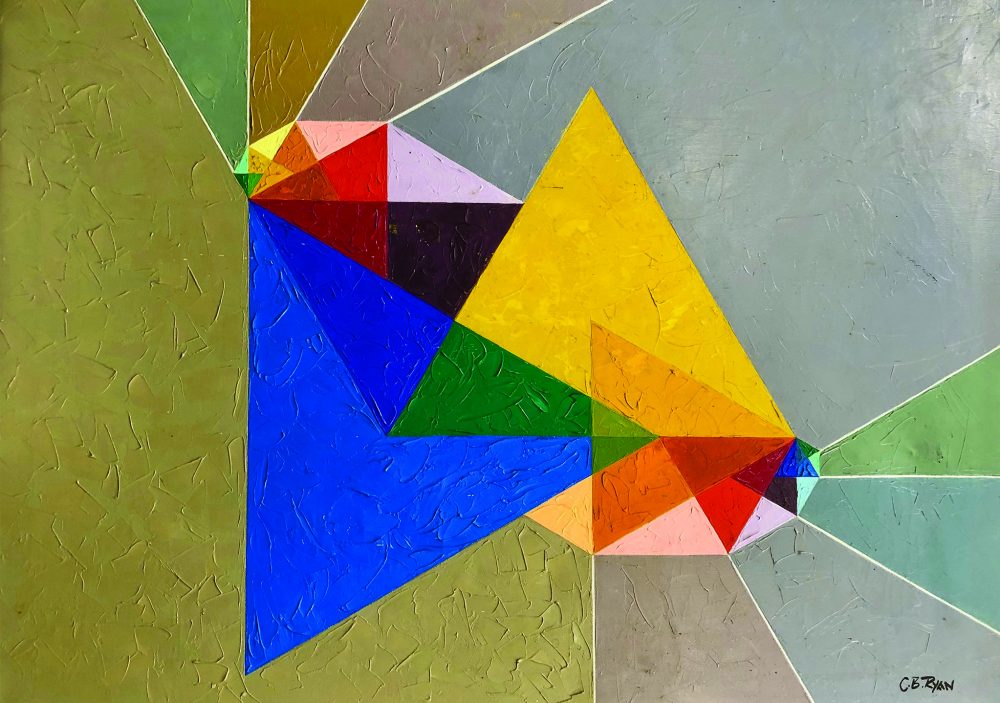 Untitled, (geometric abstraction)