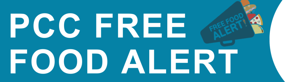 PCC Free Food Alert Banner