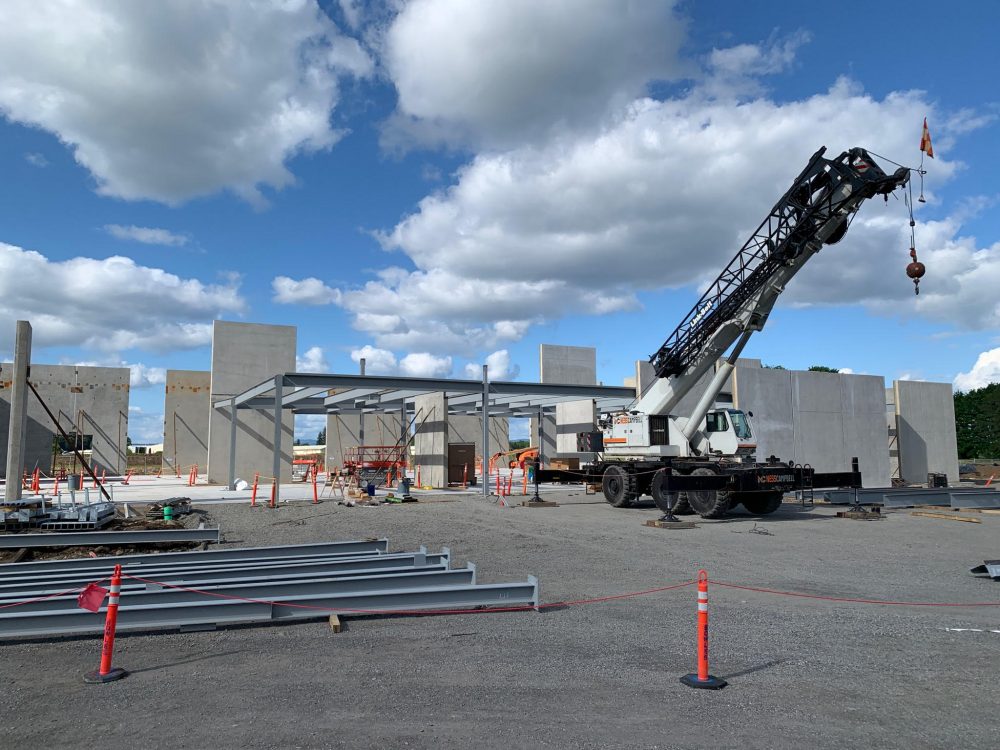 OMIC Construction progress