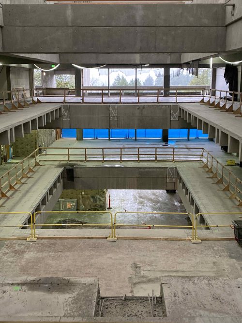 Guardrails at HT atrium