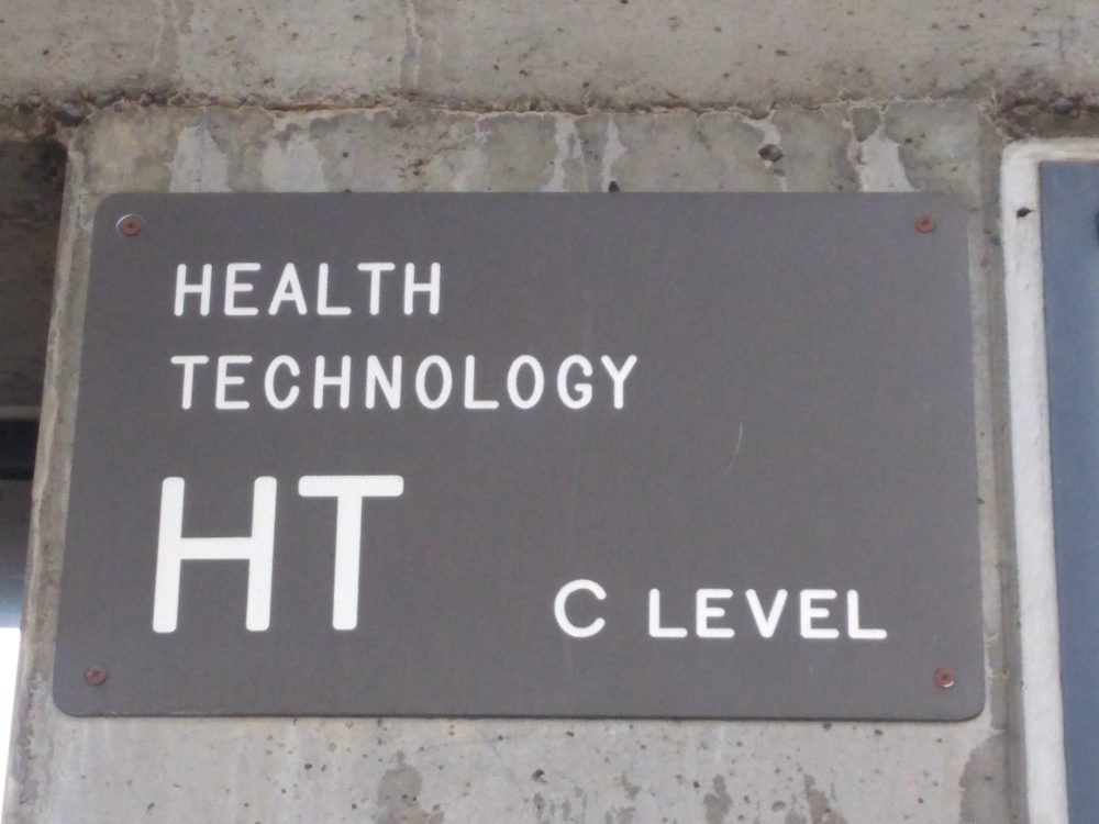 Building identification for Sylvania's Health Technology building