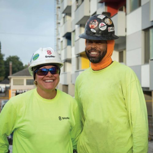 Construction workers