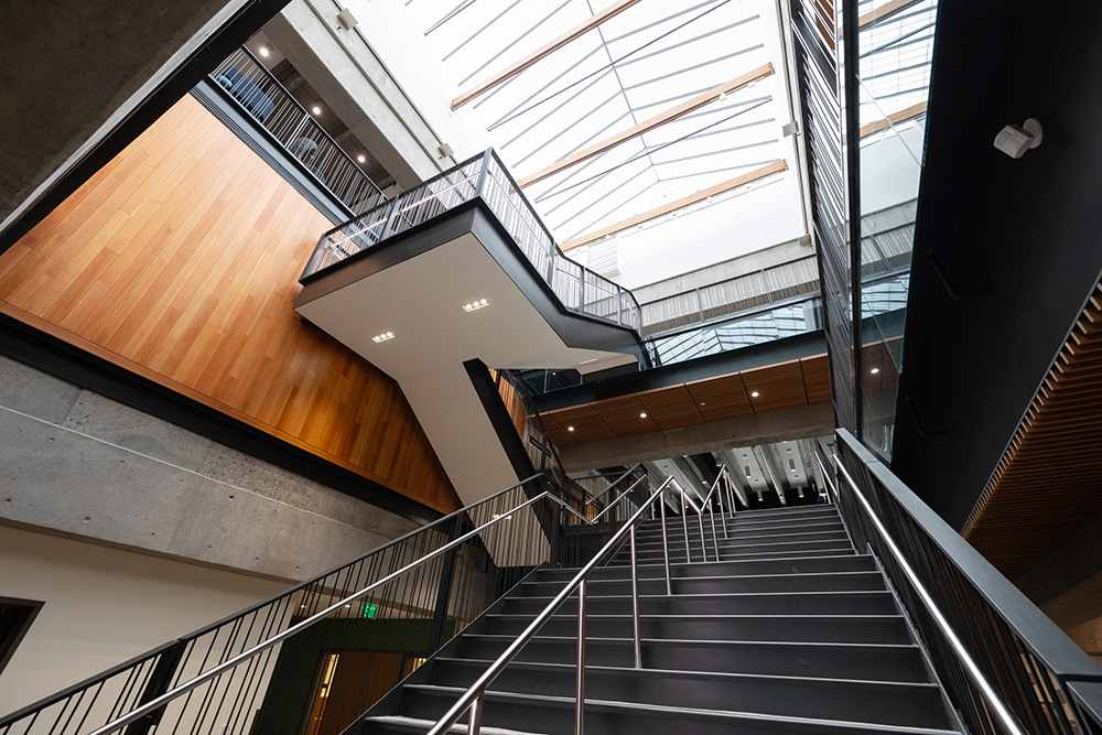 Sylvania HT East interior staircase