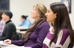 Students in class