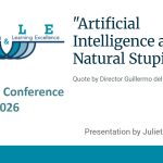 The first slide of the Anderson Conference 2026 presentation, "Artificial Intelligence and Natural Stupidity"