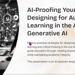 AI-Proofing Your Assignment