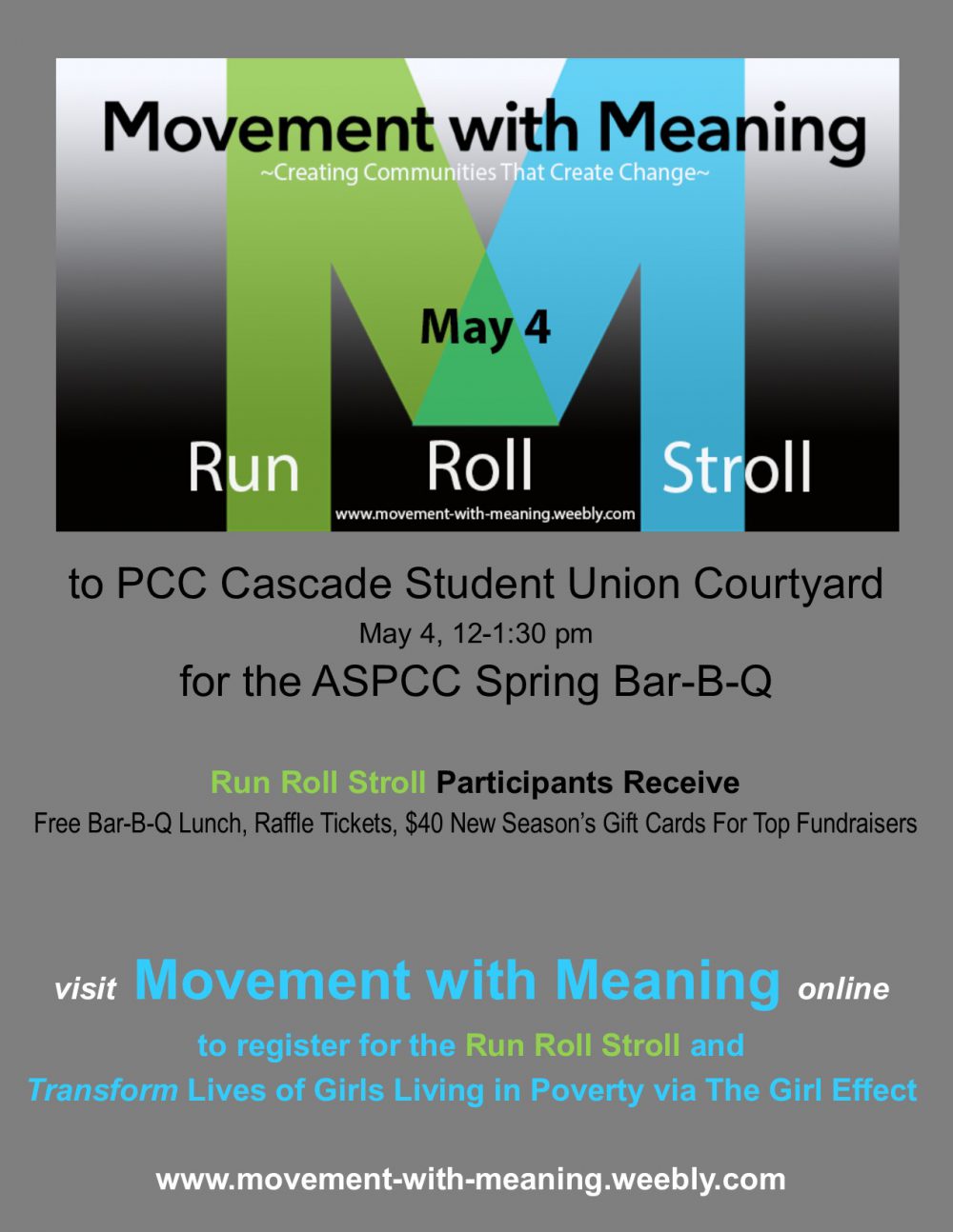 movement with meaning small poster