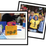 Polaroid style photos