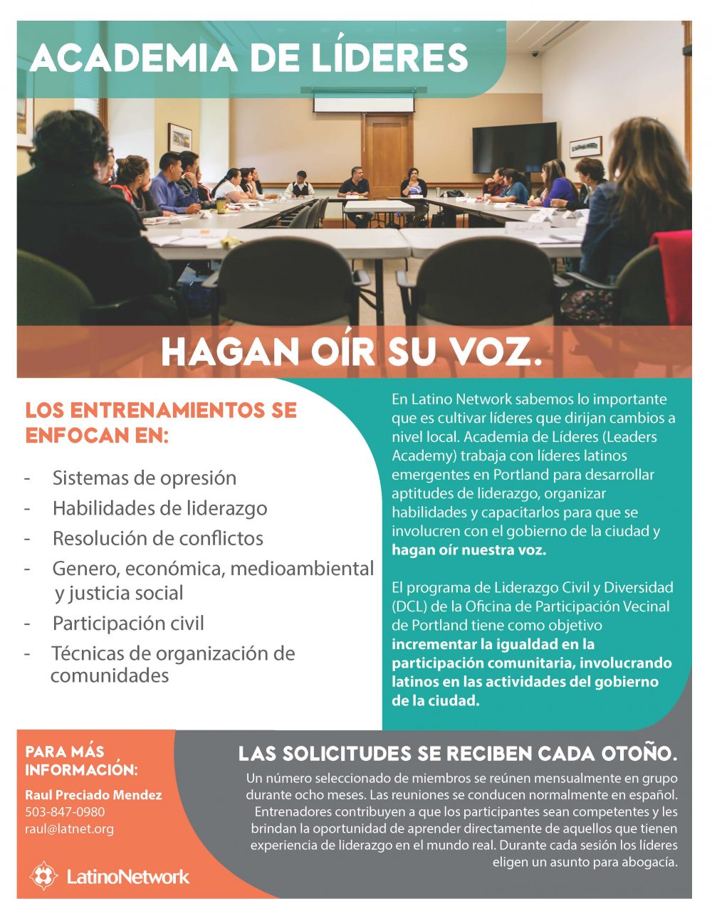 líderes flyer 2017