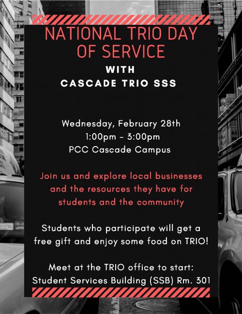 National TRIO Day of Service event 2018