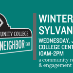Graphic banner for Winter Neighbor to Neighbor Fair at the Sylvania Campus