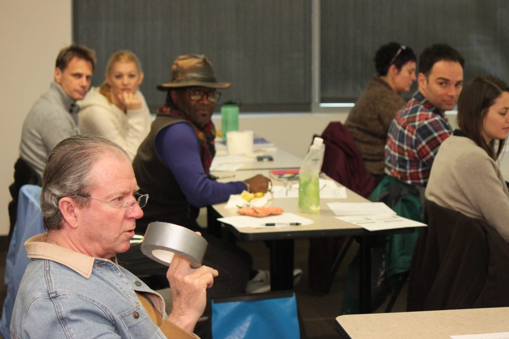 Zombie survival students