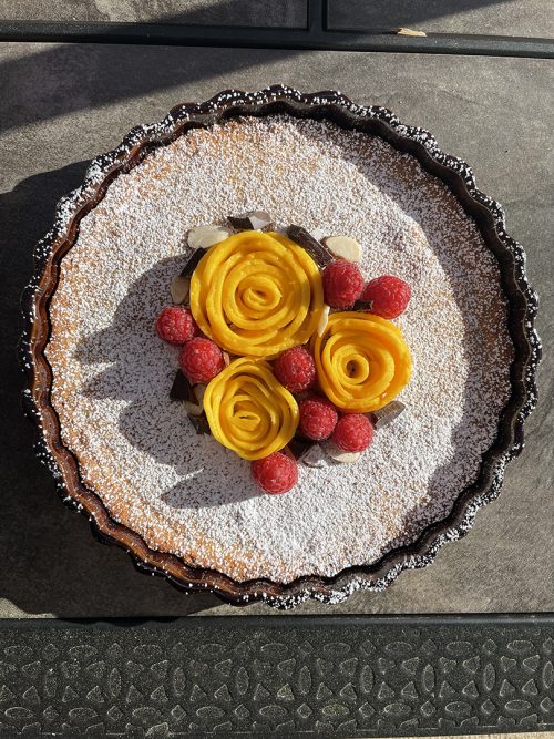 Gluten-free almond torte