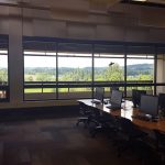 windows in the lab