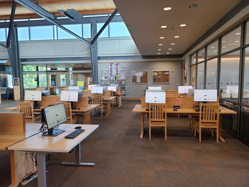 Entrance of the Rock Creek computer lab