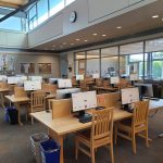 Workstations in the Rock Creek computer lab