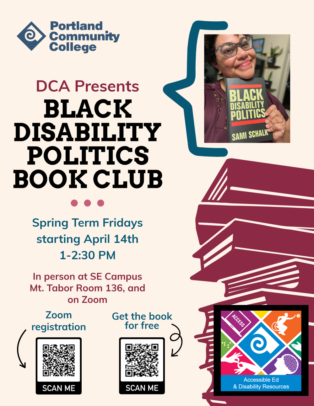 DCA Presents: Black Disability Politics Book Club!