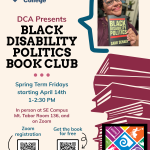 DCA Presents: Black Disability Politics Book Club!