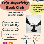 DCA Presents: Crip Negativity Book Club