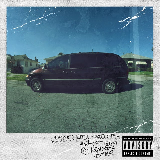 Album art depicts a torn-up polaroid photo of a dodge caravan parked in front of a modest home.