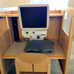 CCTV Located on the 2nd Floor of the Sylvania Campus Library