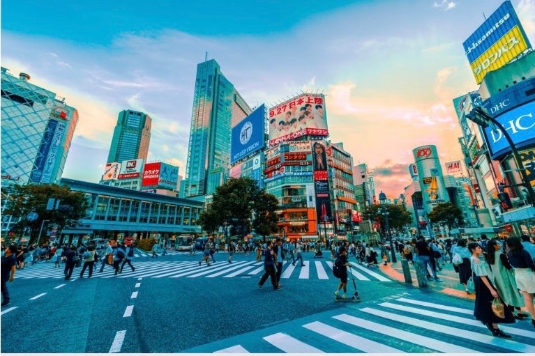 Image of city in Japan
