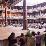 Photo student took of the Globe Theatre