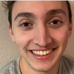 smiling male student