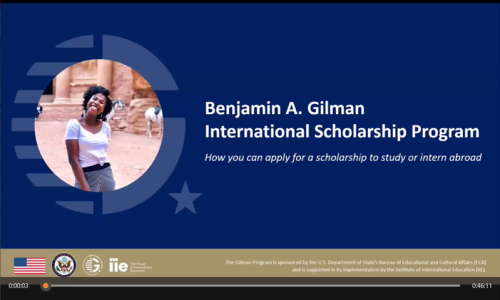 Gilman Info Session Video
