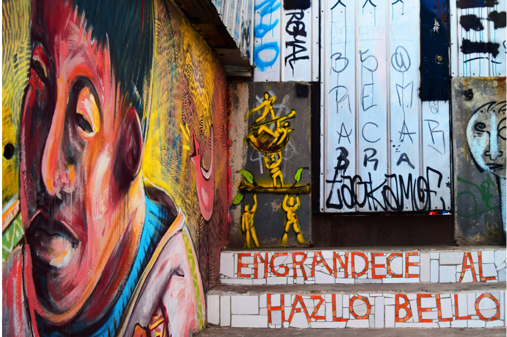 Street art in Chile