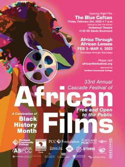 Cascade Festival of African Films 2023 poster