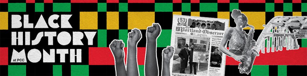 Black History Month at PCC banner