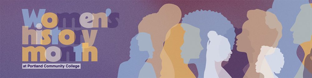 Women's History Month banner