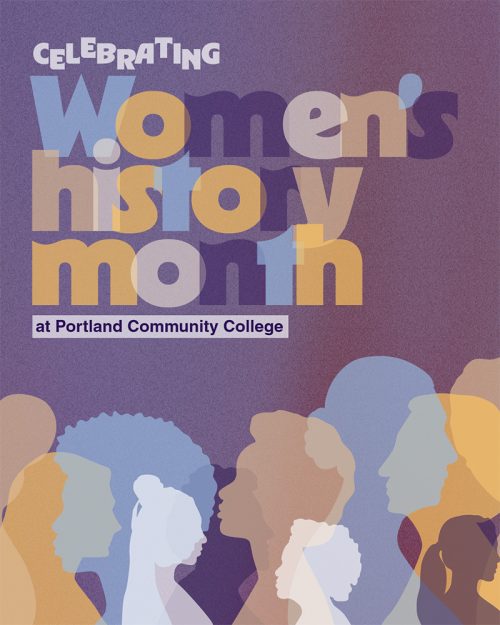 Women's History Month graphic