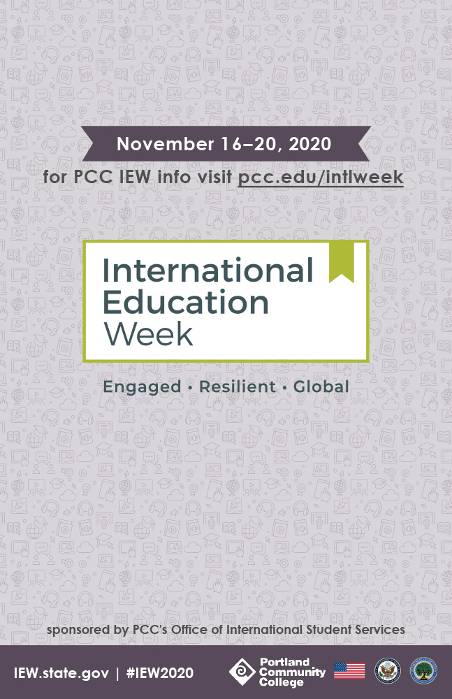 International Education Week poster