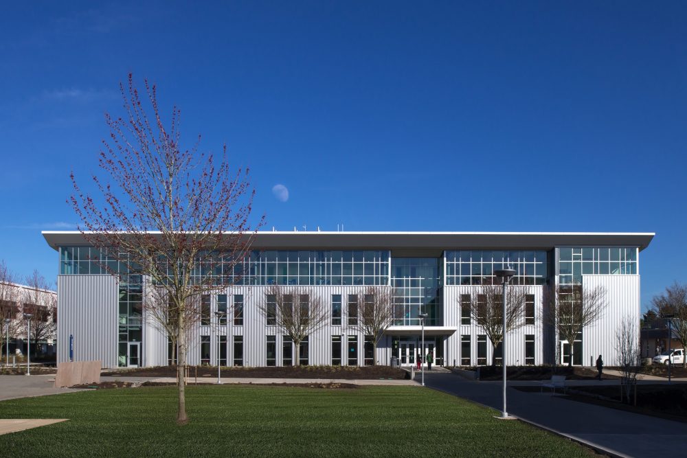 Southeast building grounds