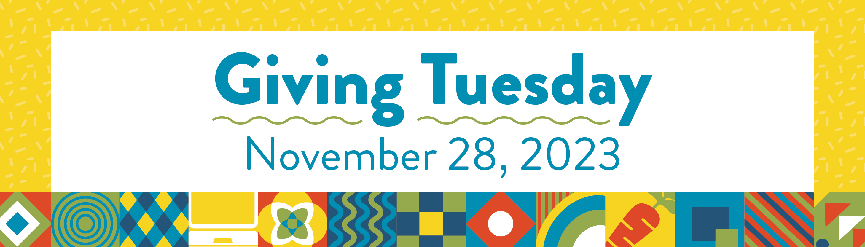 Giving Tuesday is November 28, 2023