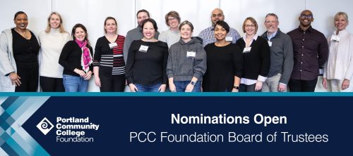 Board of Trustees & Board Committee Applications | Foundation at PCC