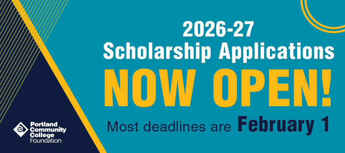 2026-27 scholarship applications now open! Most deadlines are February 1