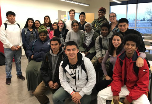 Group of Future Connect+ students