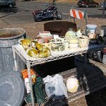 These pieces have been prepared for loading in the pit (barrel) for firing.
